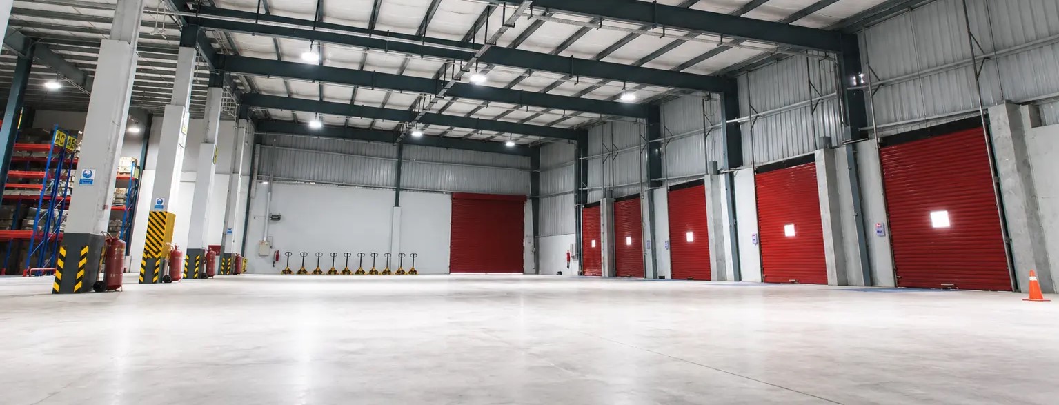 Warehouse interior at Dragon Logistics Park