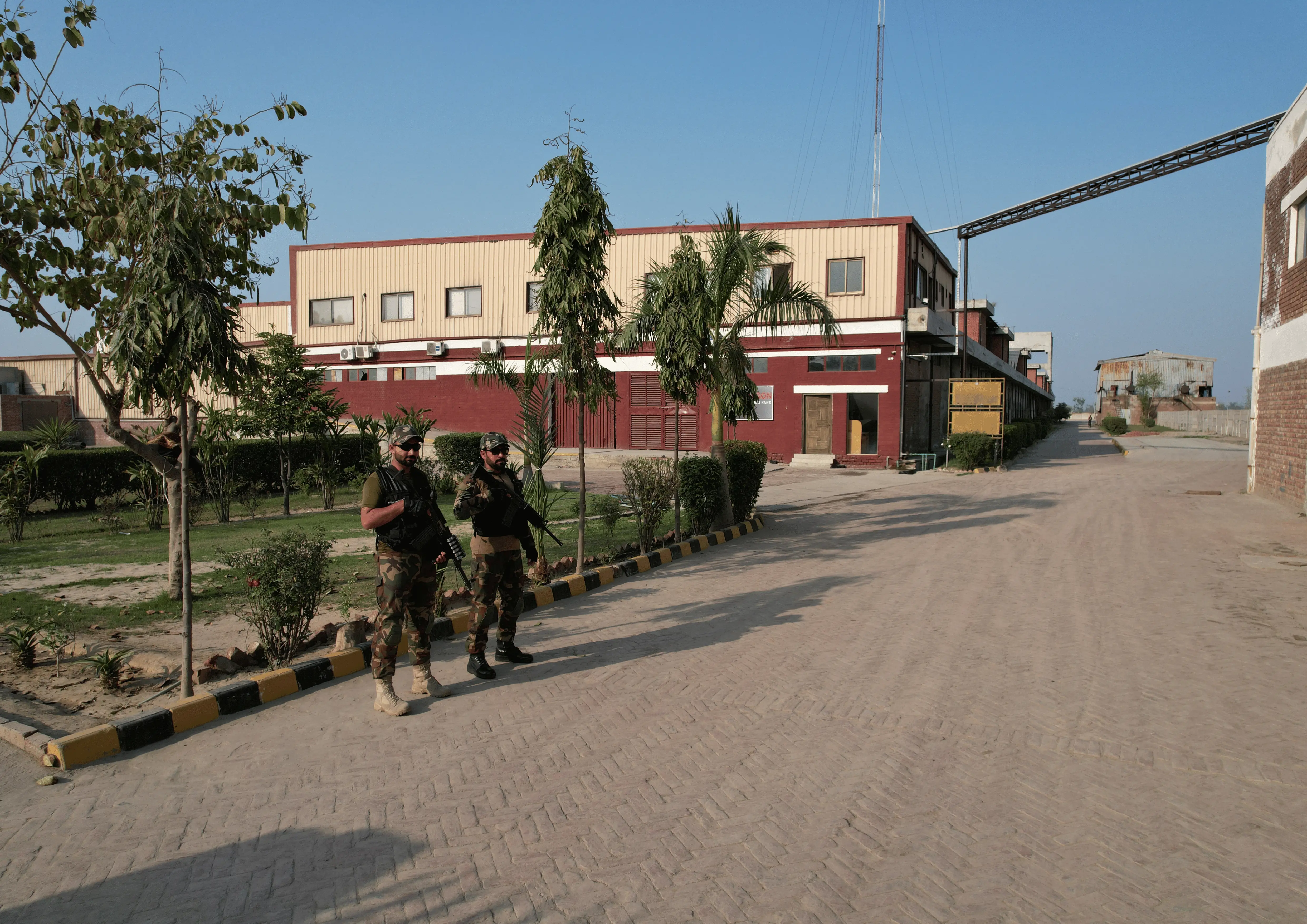 Dragon Logistics Park buildings and security