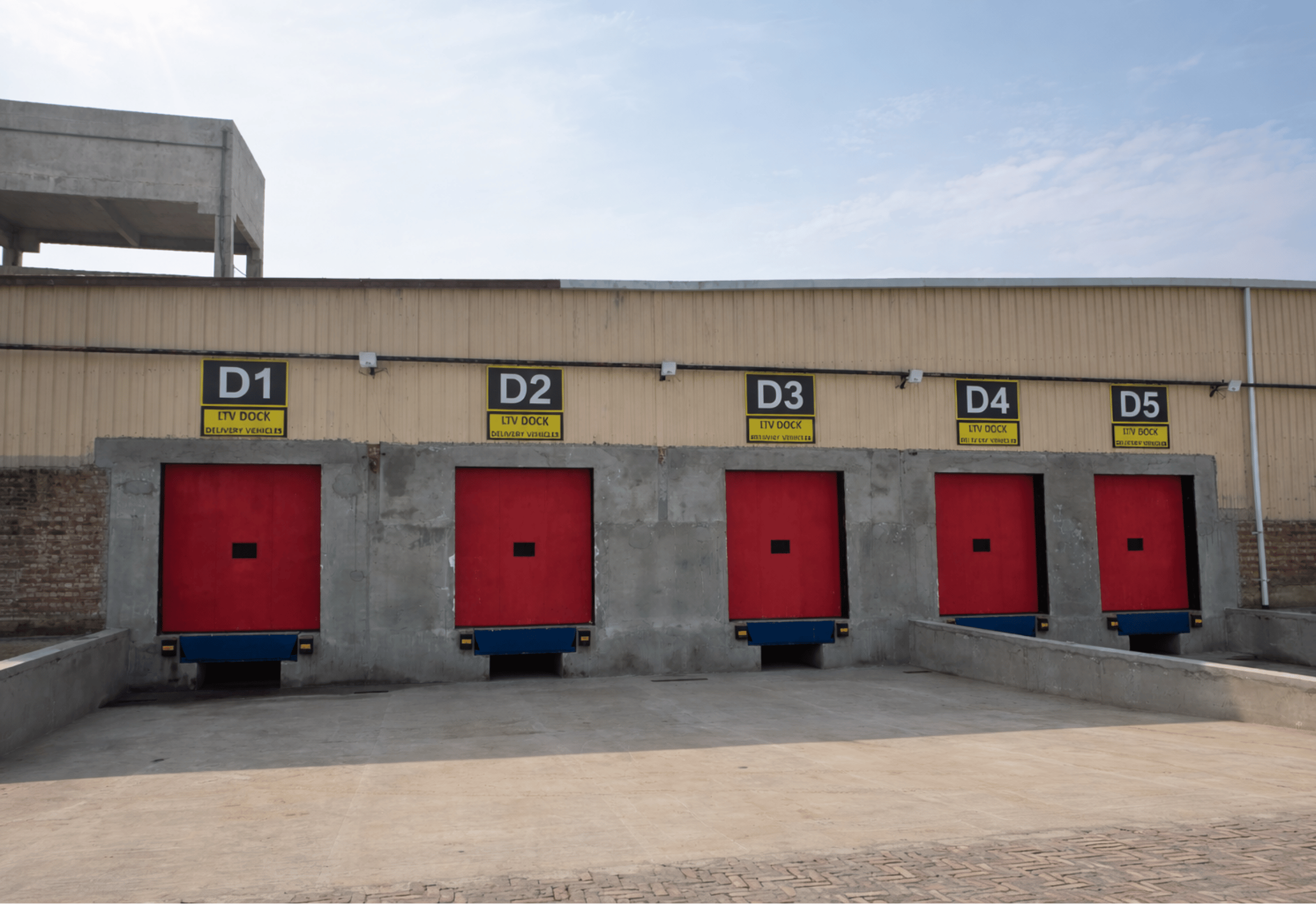 Dragon Logistics Park loading docks